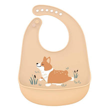 Load image into Gallery viewer, Silicone Baby Bibs waterproof Baby Saliva Towel Animal Adjustable Cloths Bandana Soft Feeding Cartoon Bib For Kids
