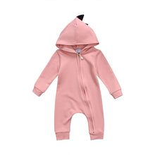 Load image into Gallery viewer, Baby  Dinosaur and Rabit Jumpsuit With Zipper Newborn Baby Clothes Crawling Clothes Baby Girls and Boys Kids Costume Jumpsuit
