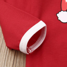 Load image into Gallery viewer, Newborn Girl Boy Autumn Santa Claus Long Sleeve Dot Bandage  Romper Jumpsuit Hat For Christmas Made For Girls and Boys
