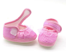 Load image into Gallery viewer, Baby Girls Casual Soft Sole Warm Flat Lace Booties Comfortable Everyday Wear Excellent Gift For Baby Girl
