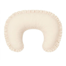 Load image into Gallery viewer, Cream Ruffle Nursing Pillow Cover
