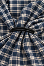 Load image into Gallery viewer, Blue Plaid Ring Sling Carrier
