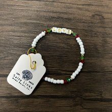 Load image into Gallery viewer, Salty Links Christmas Themed Bracelet
