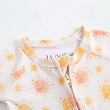 Load image into Gallery viewer, Brighter Days Zippered Baby Romper
