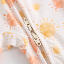 Load image into Gallery viewer, Brighter Days Zippered Baby Romper
