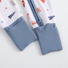 Load image into Gallery viewer, Route 66 Zippered Baby Romper
