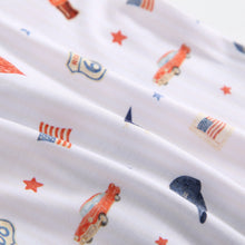 Load image into Gallery viewer, Route 66 Zippered Baby Romper
