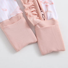 Load image into Gallery viewer, Beach Baby Ruffled Zippered Baby Romper
