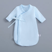 Load image into Gallery viewer, Light Blue Bereavement Gown &amp; Hat Set

