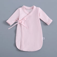 Load image into Gallery viewer, Light Pink Bereavement Gown &amp; Hat Set
