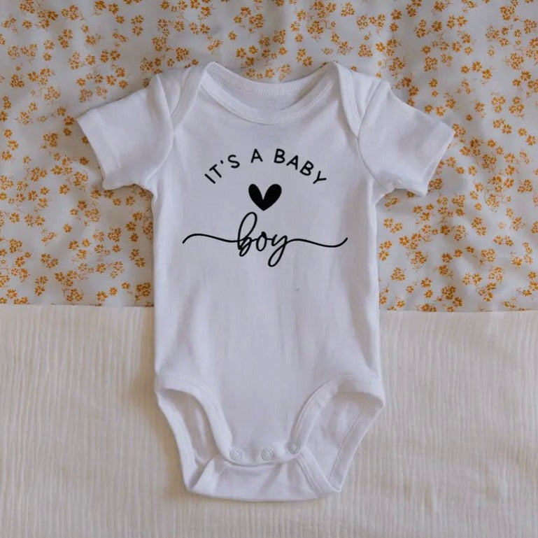 It's A Baby Boy Gender Reveal Onesie – The Nest Company