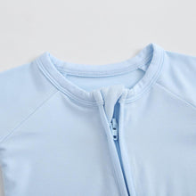 Load image into Gallery viewer, Dewdrop Zippered Baby Romper
