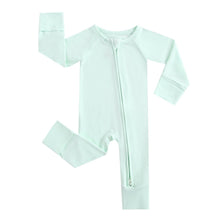 Load image into Gallery viewer, Meadow Zippered Baby Romper
