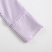 Load image into Gallery viewer, Wisteria Ruffled Zippered Baby Romper
