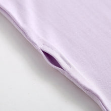 Load image into Gallery viewer, Wisteria Ruffled Zippered Baby Romper
