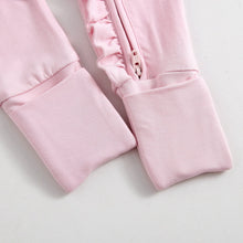 Load image into Gallery viewer, Dawn Ruffled Zippered Baby Romper
