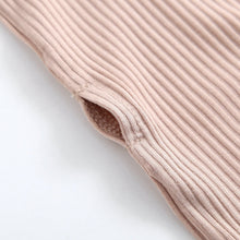 Load image into Gallery viewer, Maple Ribbed Zippered Baby Romper
