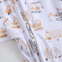 Load image into Gallery viewer, Dig This Zippered Baby Romper

