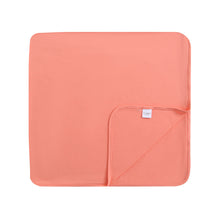 Load image into Gallery viewer, Joyful Coral Bamboo Swaddle Blanket
