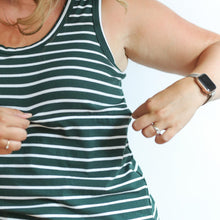 Load image into Gallery viewer, FINAL SALE - Invisible Zip Breastfeeding Tank Top
