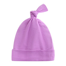 Load image into Gallery viewer, Luxie Lavender Baby Beanie Hat
