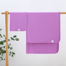 Load image into Gallery viewer, Luxie Lavender Bamboo Swaddle Blanket
