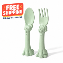 Load image into Gallery viewer, Spoon la la Toddler Utensils — 2-Pack
