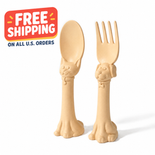 Load image into Gallery viewer, Spoon la la Toddler Utensils — 2-Pack

