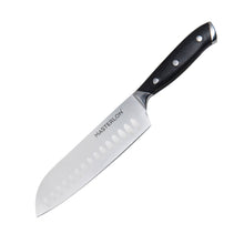 Load image into Gallery viewer, MASTERPAN Santoku Knife With Stainless Steel blade &amp; Cover, 7" (18cm)
