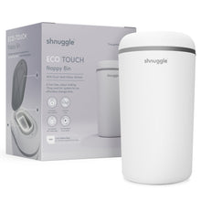 Load image into Gallery viewer, Shnuggle Eco-Touch Nappy Bin Diaper Pail + 30 Better Bag Liners
