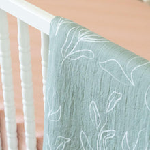Load image into Gallery viewer, 100% Organic Cotton Gauze Muslin Crib Sheet
