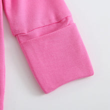 Load image into Gallery viewer, Perfectly Pink Zipper Baby Romper
