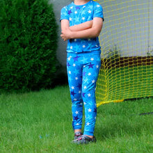 Load image into Gallery viewer, Blue Star Short Sleeve Bamboo Set

