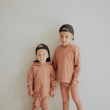 Load image into Gallery viewer, Camel Hoodie Two-Piece Set
