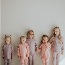 Load image into Gallery viewer, Pink Hoodie Two-Piece Set
