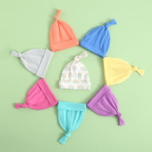 Load image into Gallery viewer, Joyful Coral Baby Beanie Hat
