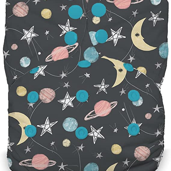 Thirsties Natural One Size Pocket Diapers - Stargazer