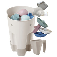 Load image into Gallery viewer, Shnuggle Bath Accessories Bundle - Ellie Scoop, Washy Jug, Boats &amp; Wishy Toy - 4-Piece Set
