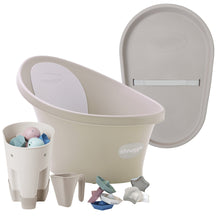 Load image into Gallery viewer, Shnuggle Bath &amp; Change Bundle: Baby Bath &amp; Changing Bundle + Accessories - 6-Piece Set for Cozy Bath &amp; Diaper Time
