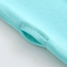 Load image into Gallery viewer, Tranquil Turquoise Zippered Baby Romper
