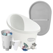Load image into Gallery viewer, Shnuggle Bath &amp; Change Bundle: Baby Bath &amp; Changing Bundle + Accessories - 6-Piece Set for Cozy Bath &amp; Diaper Time
