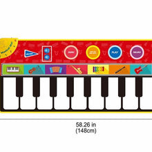 Load image into Gallery viewer, Children Musical Toys Crawling Piano Carpet Educational Toy Kids Baby Touch Play Game Mats Gift For Kids
