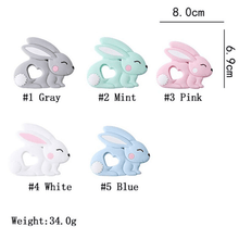 Load image into Gallery viewer, New Sets Baby Silicone Teether Rodent Silicone Animal Fox Teeth Chew Children Goods
