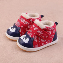 Load image into Gallery viewer, Baby cotton shoes color matching baby soft sole
