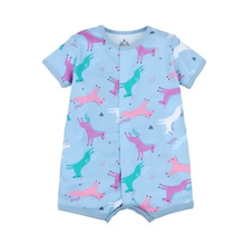 Load image into Gallery viewer, Baby Girl Clothes One-Piece Jumpsuits Baby Clothing Cotton Short Romper Infant Girl Clothes
