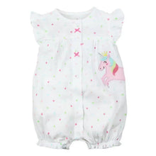 Load image into Gallery viewer, Baby Girl Clothes One-Piece Jumpsuits Baby Clothing Cotton Short Romper Infant Girl Clothes
