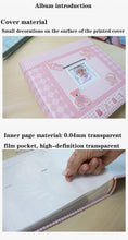 Load image into Gallery viewer, Baby Growth Commemorative Album Kindergarten Graduation Gift Postcard Storage Birthday 6-inch Photo Album 200 Sheets  Home Decor House Decoration DIY Memorable Gifts For Loved Ones
