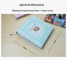 Load image into Gallery viewer, Baby Growth Commemorative Album Kindergarten Graduation Gift Postcard Storage Birthday 6-inch Photo Album 200 Sheets  Home Decor House Decoration DIY Memorable Gifts For Loved Ones
