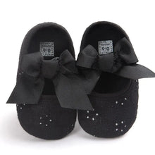 Load image into Gallery viewer, Baby Shoes Cute Bowknot Newborn Shoes Soft Bottom Anti Slip Toddler Girls Princess Shoes
