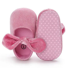 Load image into Gallery viewer, Baby Shoes Cute Bowknot Newborn Shoes Soft Bottom Anti Slip Toddler Girls Princess Shoes
